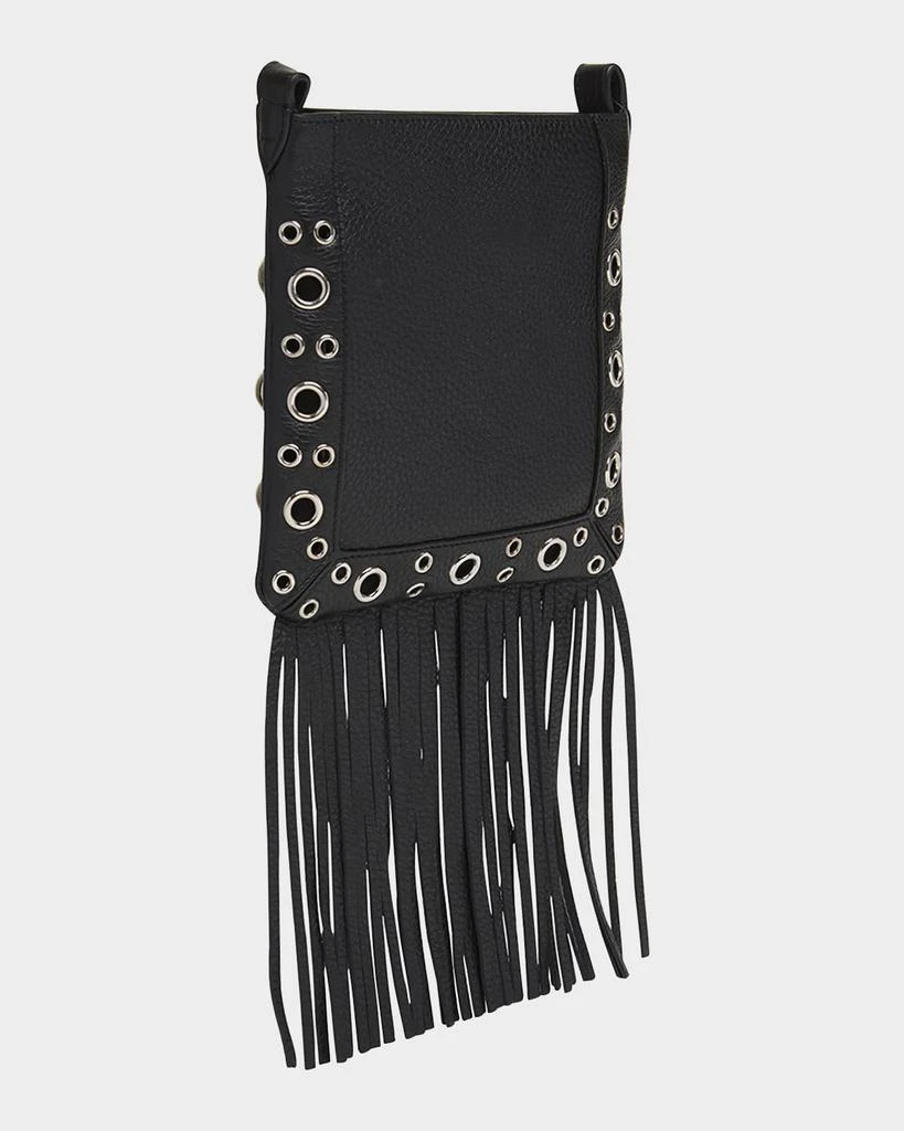 Valentino Men's Nellcote Small Studded Leather Crossbody Bag 3