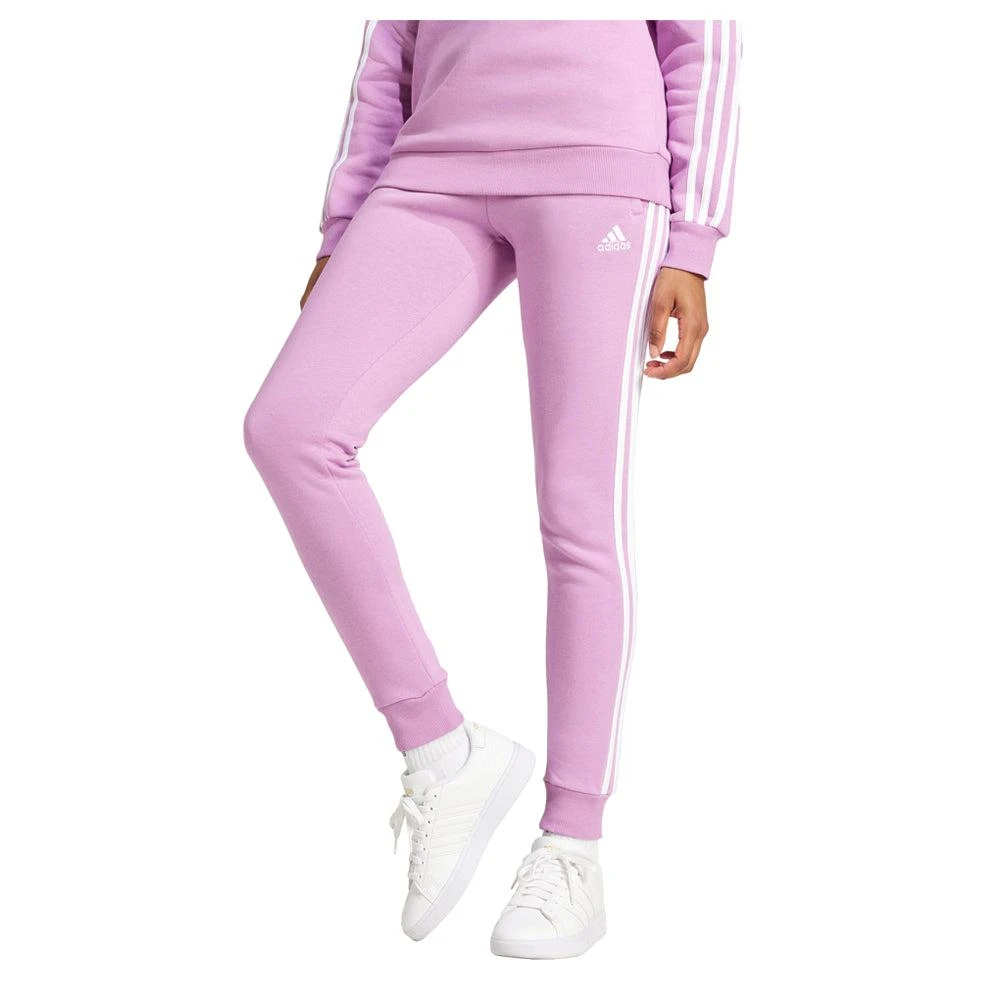 Adidas Essentials Striped Fleece Pants