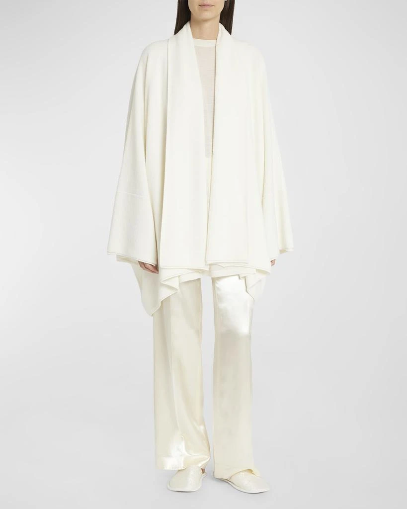 The Row Giulio Oversized Open-Front Cashmere Cardigan 2