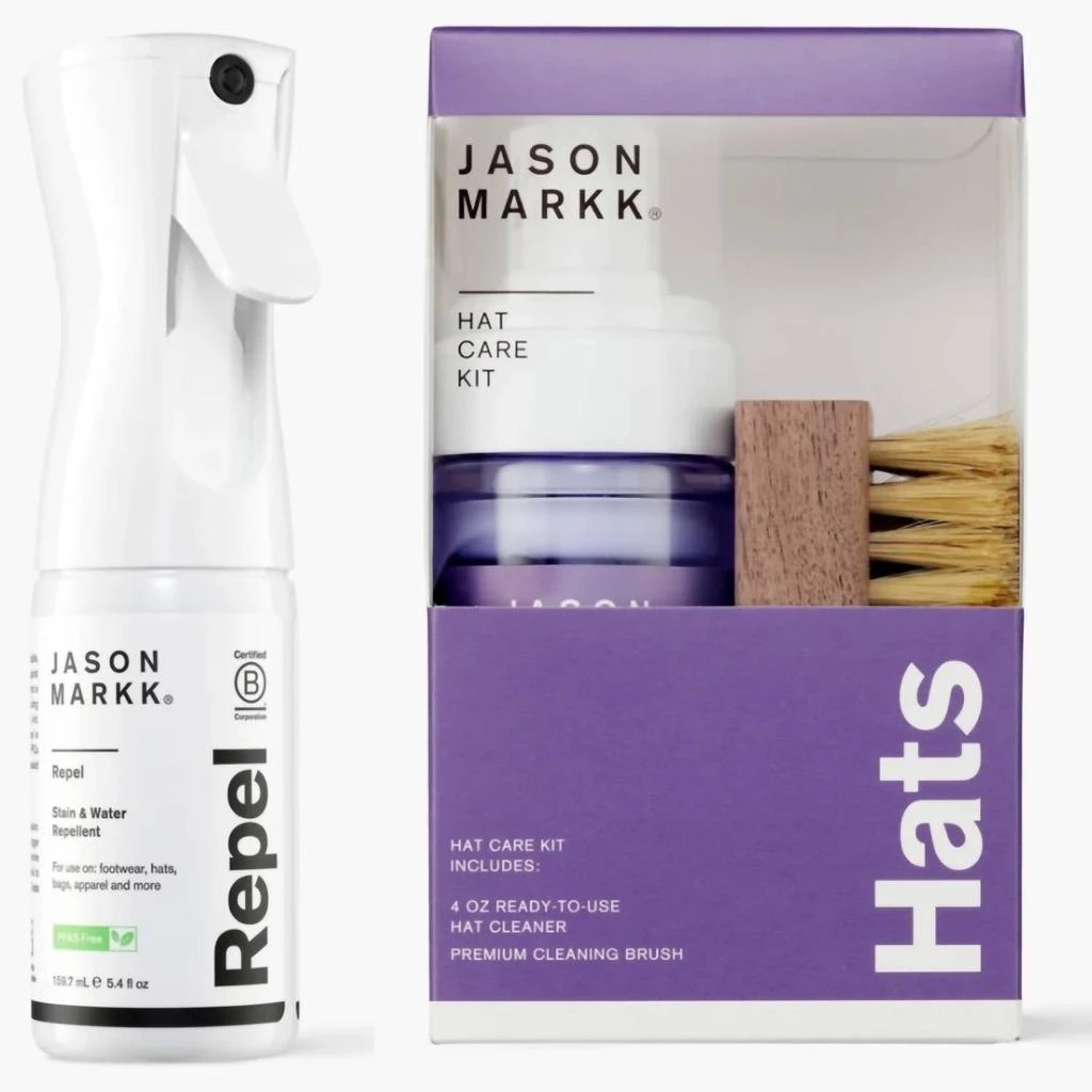Jason Markk Hat Cleaning Kit And Repel Protection Spray Bundle In Multi 1
