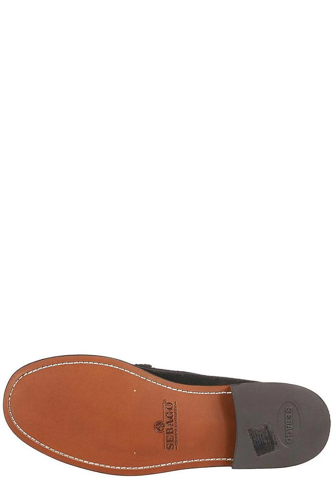 SEBAGO Sebago Round-Toe Slip-On Penny Loafers 4