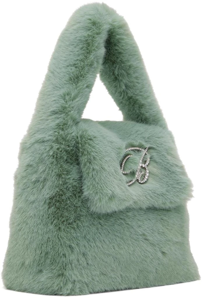 Blumarine Green Faux-Fur Bag 2