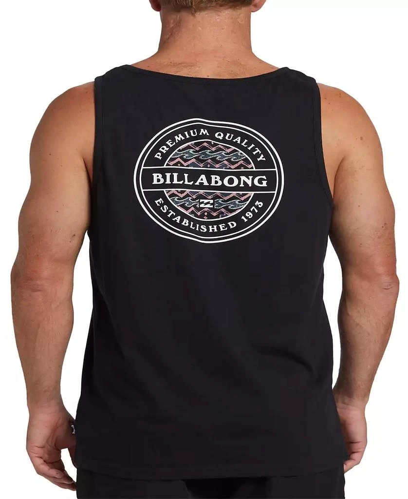 Billabong Men's Logo Graphic Rotor Tank Top 1