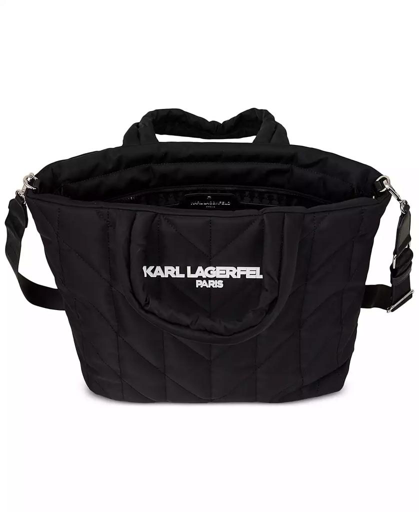 Karl Lagerfeld Paris Voyage Large Nylon Tote - Tote Bags
