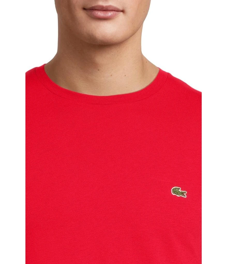 Lacoste Short-Sleeve Pima Jersey Crewneck T-Shirt 4