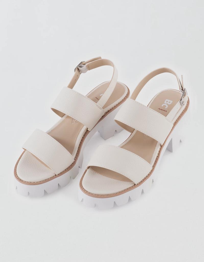 AE BC Footwear Women's Left Unsaid Platform Sandal