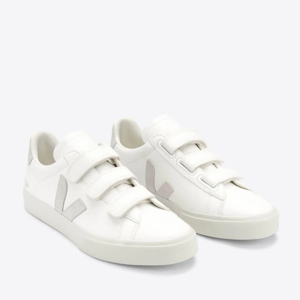 Veja VEJA RECIFE CHROME-FREE LEATHER TRAINERS 3