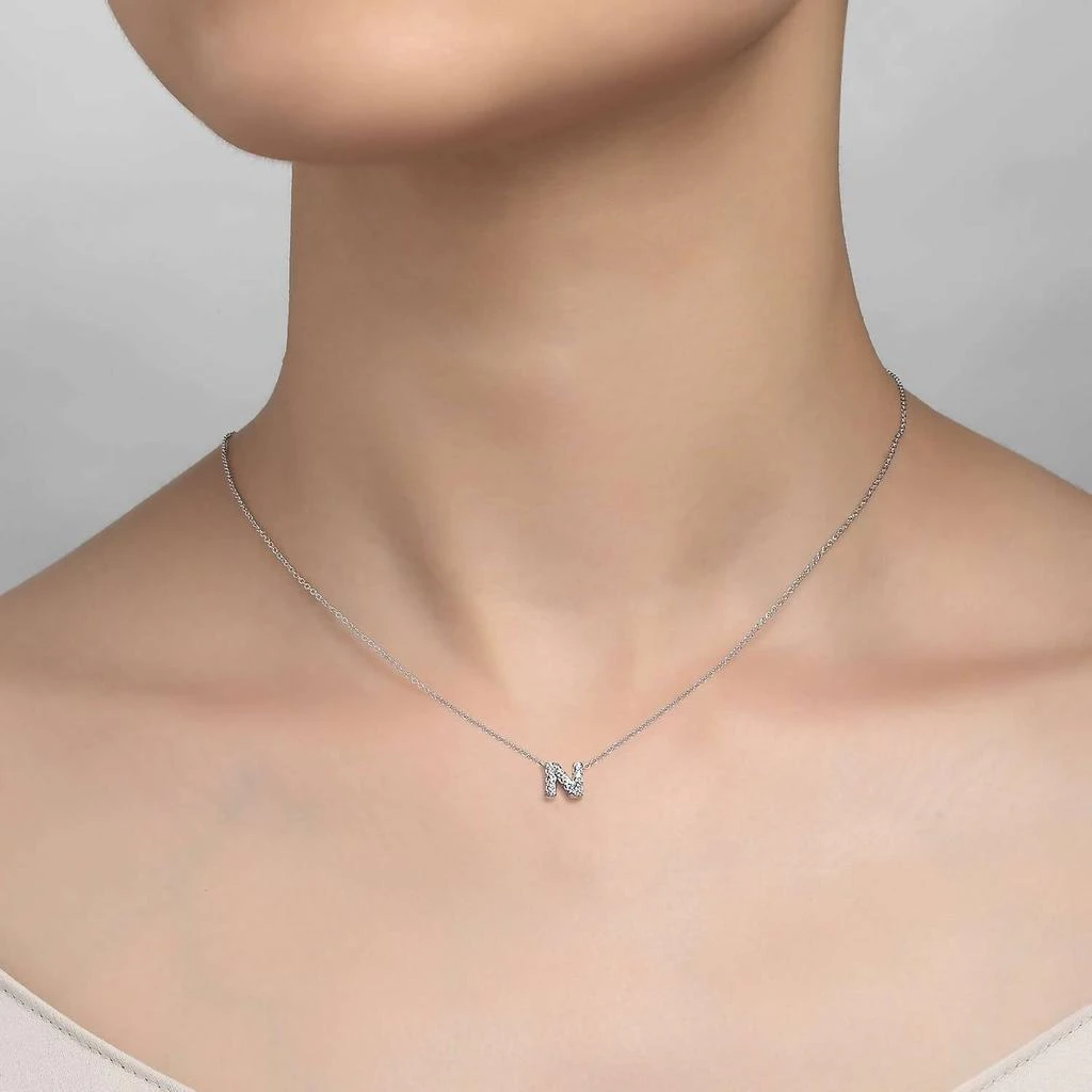 Lafonn Lafonn - Letter N Pendant Necklace 1