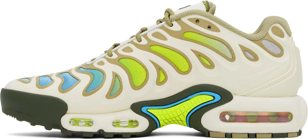 NIKE Off-White & Khaki Air Max Plus Drift Sneakers 3