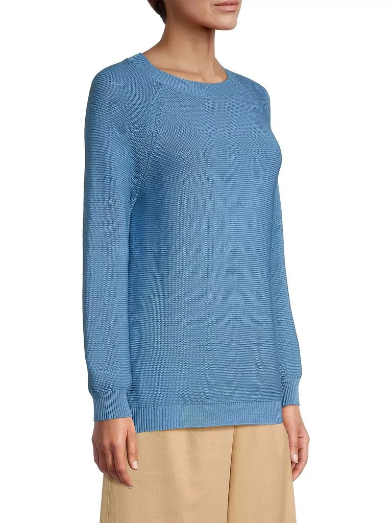 Weekend Max Mara Linz Cotton Crewneck Sweater 4