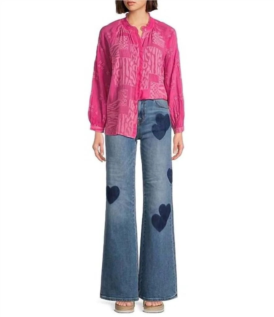 Johnny Was Johnny Was - MOLLI BLOUSE JAGA 3