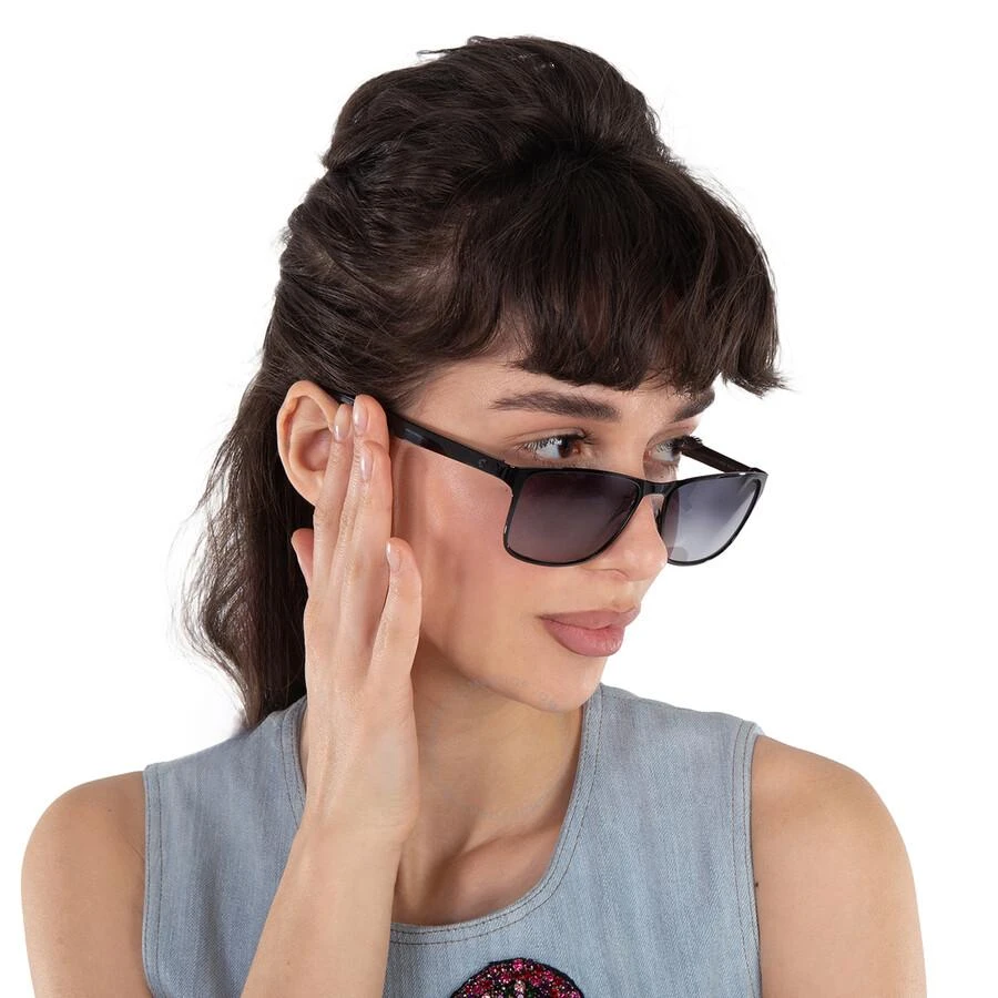 Carrera Grey Shaded Rectangular Unisex Sunglasses CARRERA 2037T/S 0807/9O 55 2