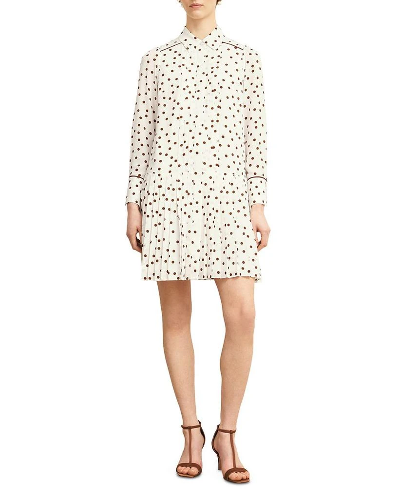 HOBBS LONDON Francesca Dot Print Dress 1