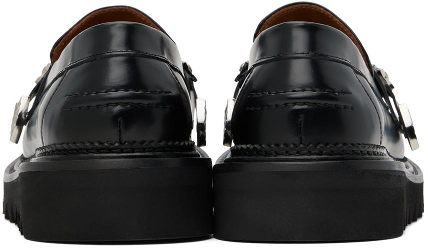 【関税込み】Toga Virilis ブラック Shark Sole ローファー Toga Virilis Black Shark Sole Loafers - Business Casual