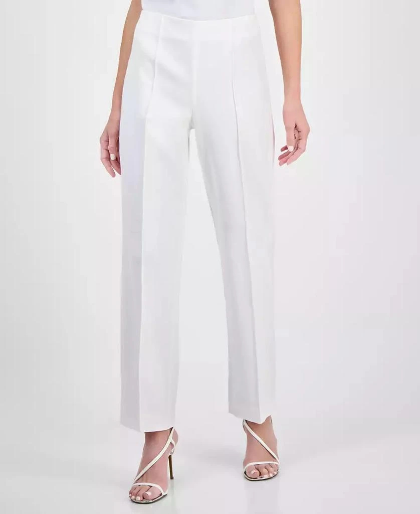 Anne Klein Women's Pull-On Front-Seam Trousers 3