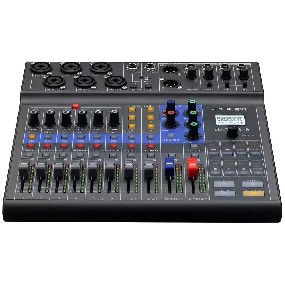 Zoom LiveTrak L-8 Mixer
Recorder Bundle with Rode PodMic, Swing Arm
ATH-M20x Headphones 2