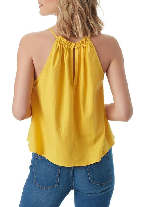 Jessica Simpson Demi Solid Halter Tank Top 2