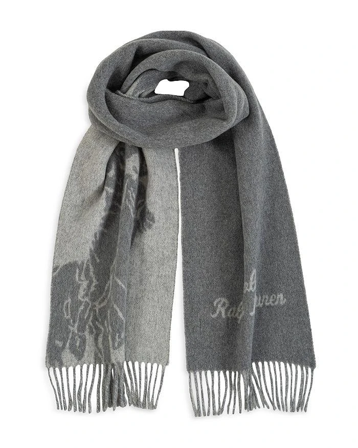 Ralph Lauren Big Pony Jacquard Scarf 2