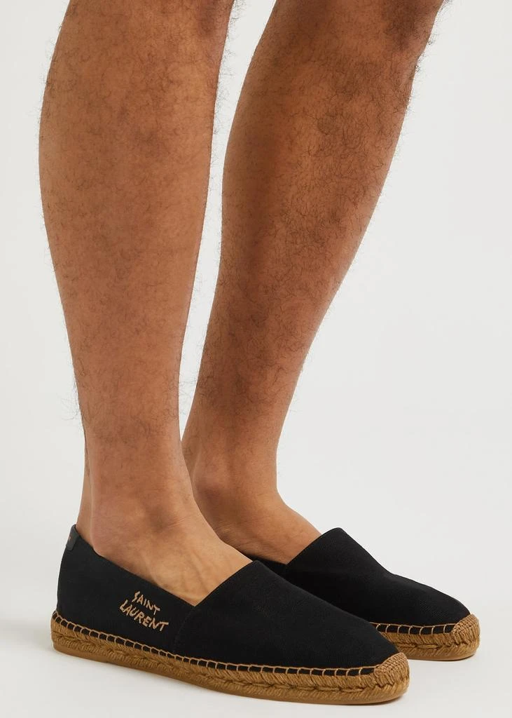 YSL ESPADRILLES - MENS monogram espadrilles in lambskin in Black | Saint Laurent  main image 4