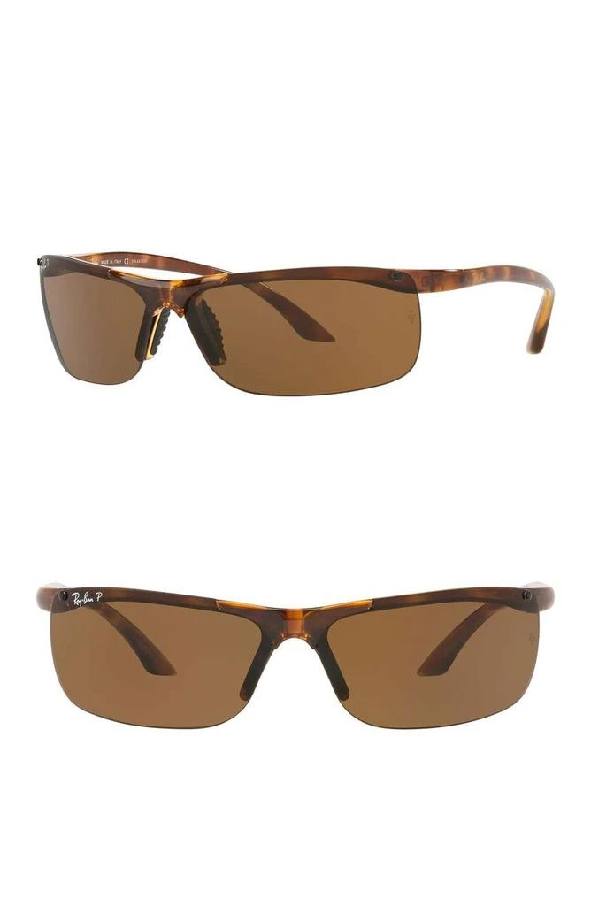 Ray-Ban 68mm Rectangular Sunglasses 2