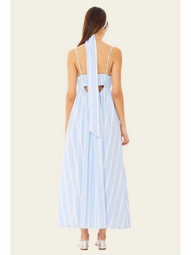 FIND ME NOW Sonatina Midi Dress In Alice Blue 3