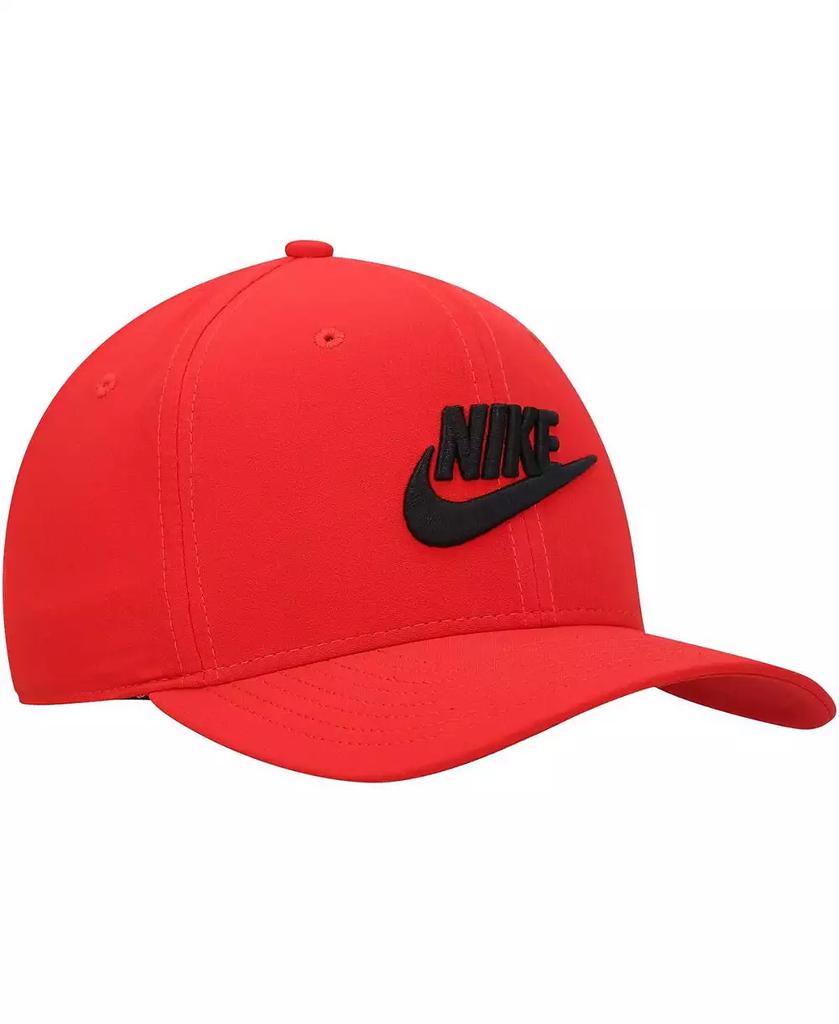 NIKE Men's Red Classic99 Futura Swoosh Performance Flex Hat