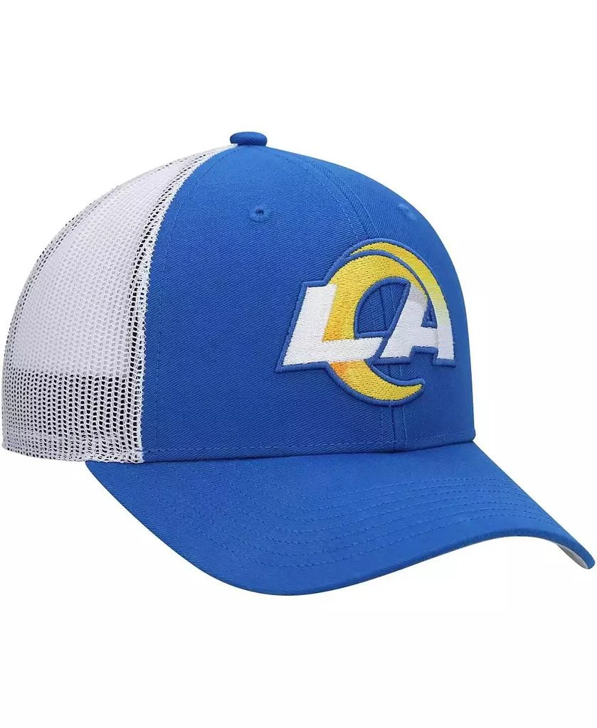 47 Brand Big Boys Royal, White Los Angeles Rams Adjustable Trucker Hat 4