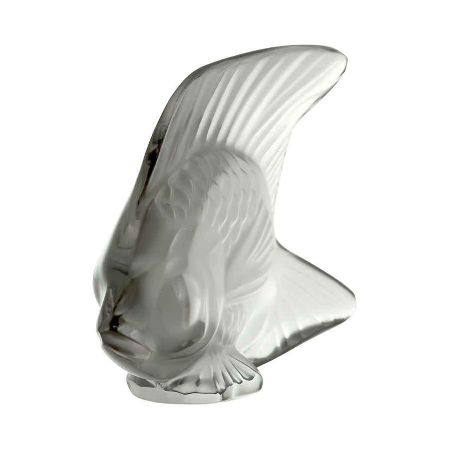 Lalique Figurine Grey Seal Fish 3001400