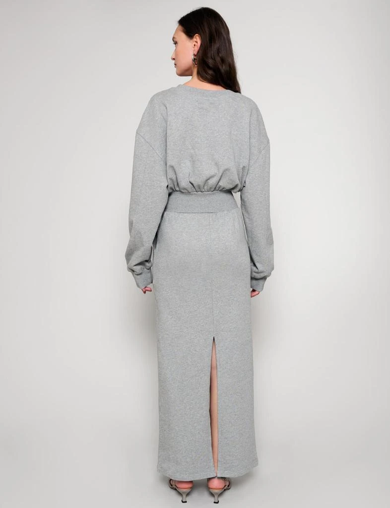 Pixie Market Sweatshirt Maxi Dress 6