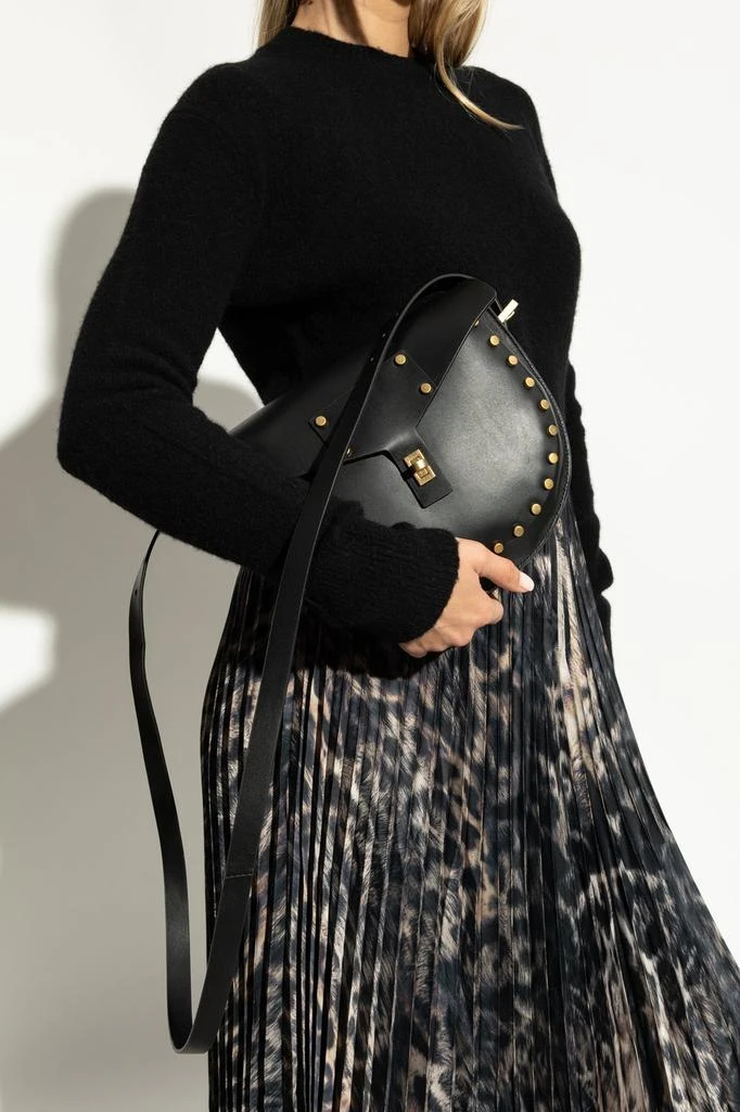 ALL SAINTS Allsaints Studded Saddle Crossbody Bag 2