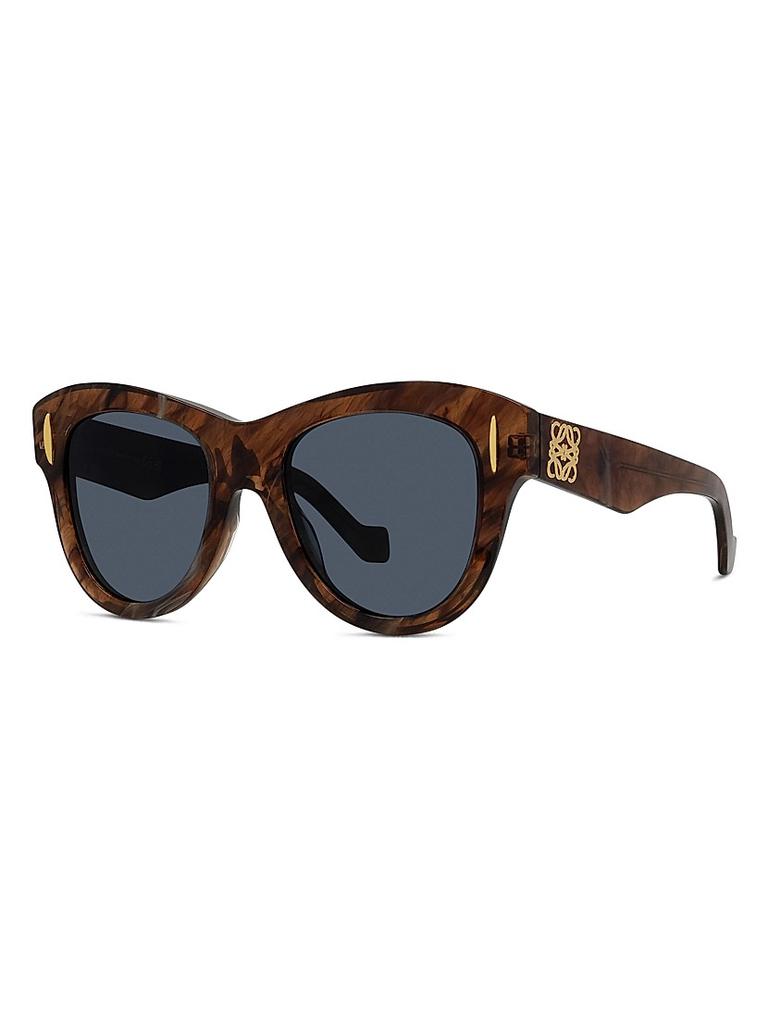 Loewe Lw40147i 42e Arancione Lucido Sunglasses - Accessories