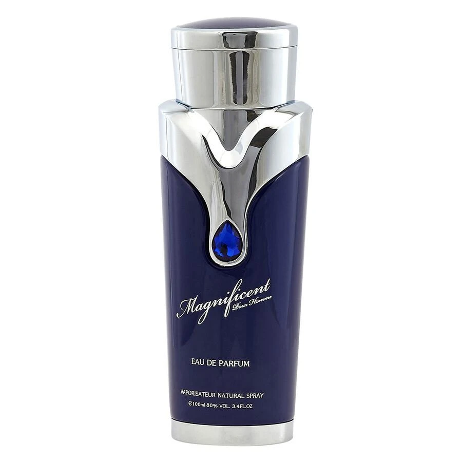 Armaf Men's Magnificent Blue EDP Spray 3.38 oz Fragrances 6294015138306 2