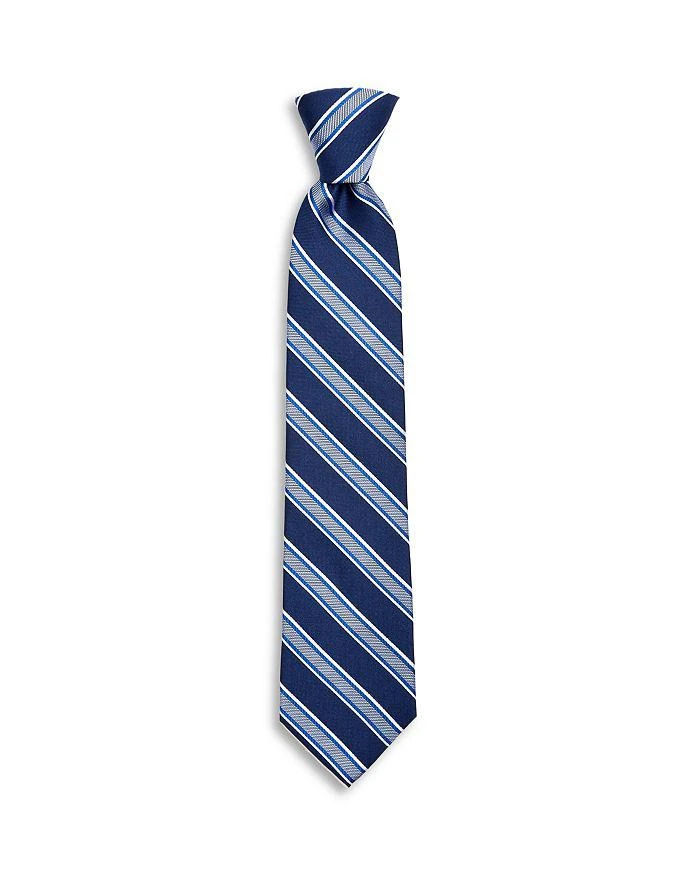 The Men's Store at Bloomingdale's Striped Silk Classic Tie - Exclusive 2