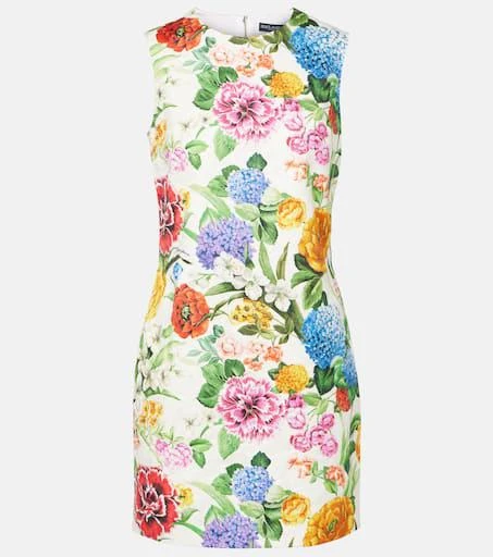 Dolce 
Gabbana Floral cotton minidress 1