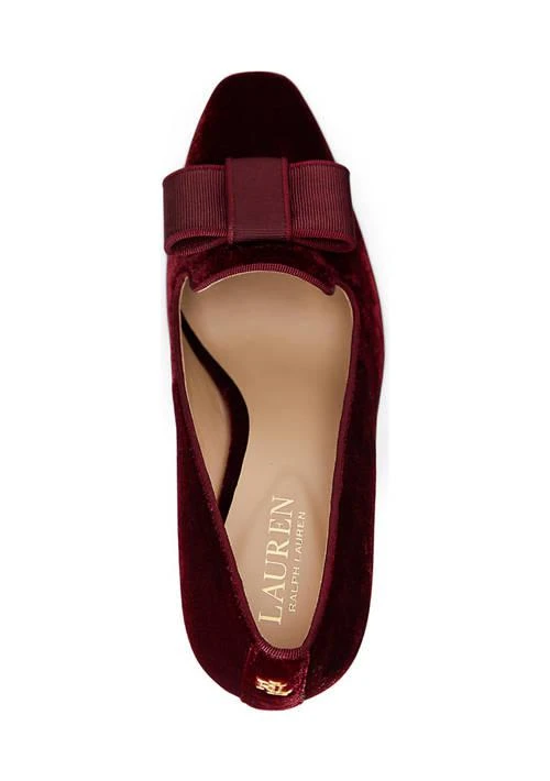Ralph Lauren Ralph Lauren Corah Velvet Pumps 4