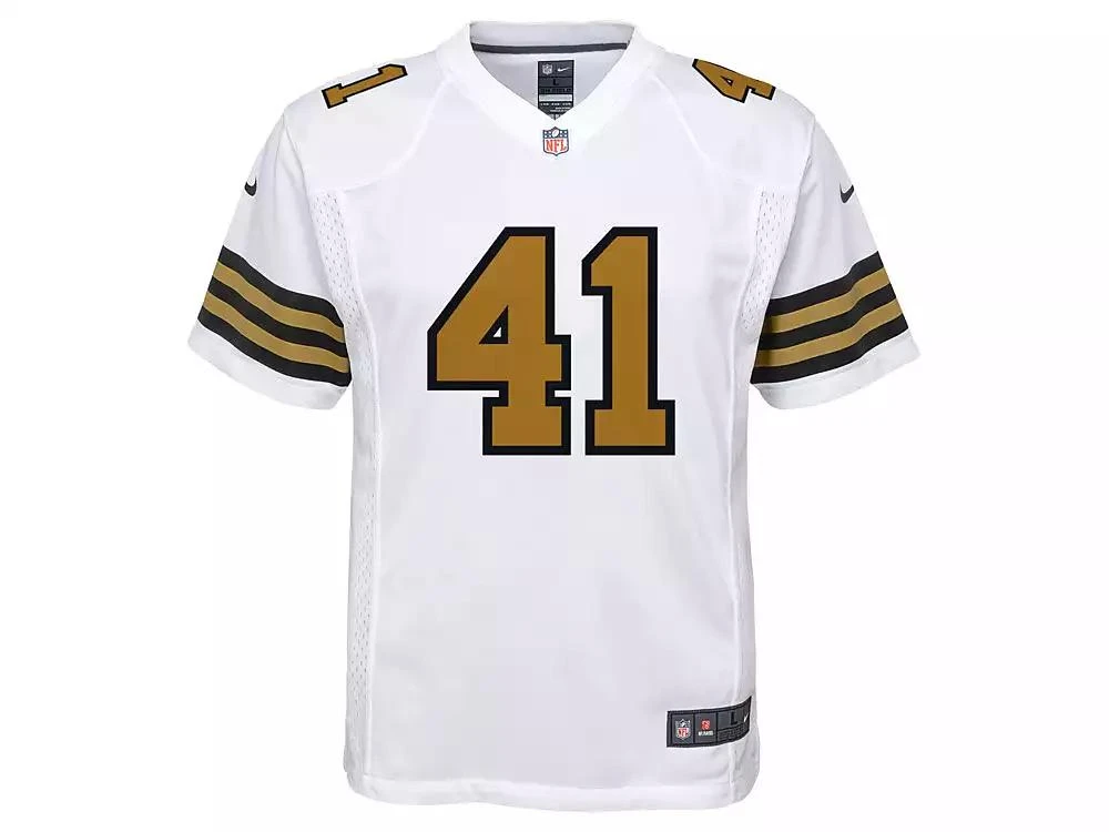 NIKE Alvin Kamara New Orleans Saints Big Boys and Girls Color Rush Jersey 3