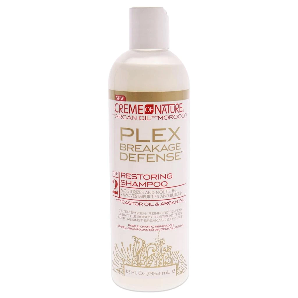 Creme Of Nature Plex Breakage Defense Restoring Shampoo by  for Unisex - 12 oz Shampoo 1