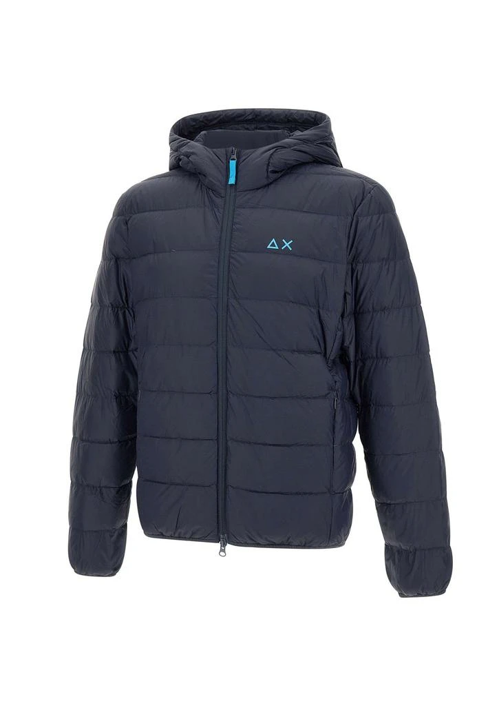 SUN 68 Sun 68 Logo Printed Hooded Padded Jacket 1