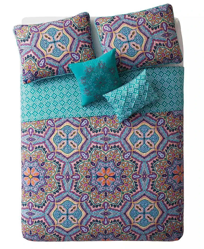 VCNY Home Yara Reversible 5-Pc. Quilt Set 6
