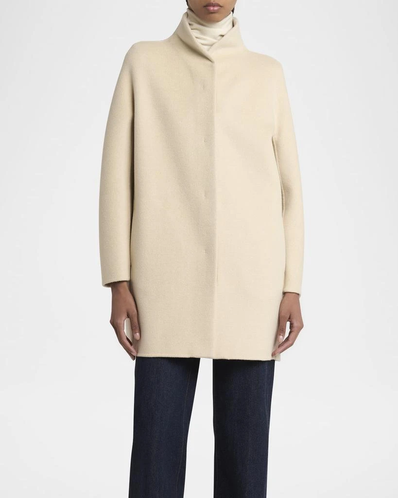 Loro Piana Scotty Double Baby Cashmere Single-Breasted Coat 2