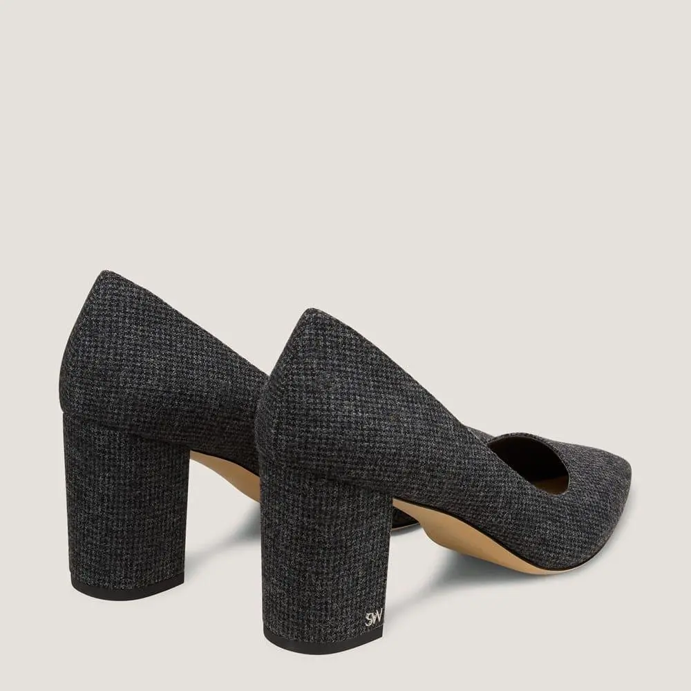 Stuart Weitzman Jones Block-Heel Pump 75 4