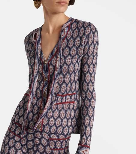 ETRO Scarf-detail cardigan 5