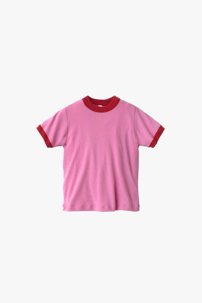 Los Angeles Apparel FFR101 - Kids 50/50 Rib Ringer T 10