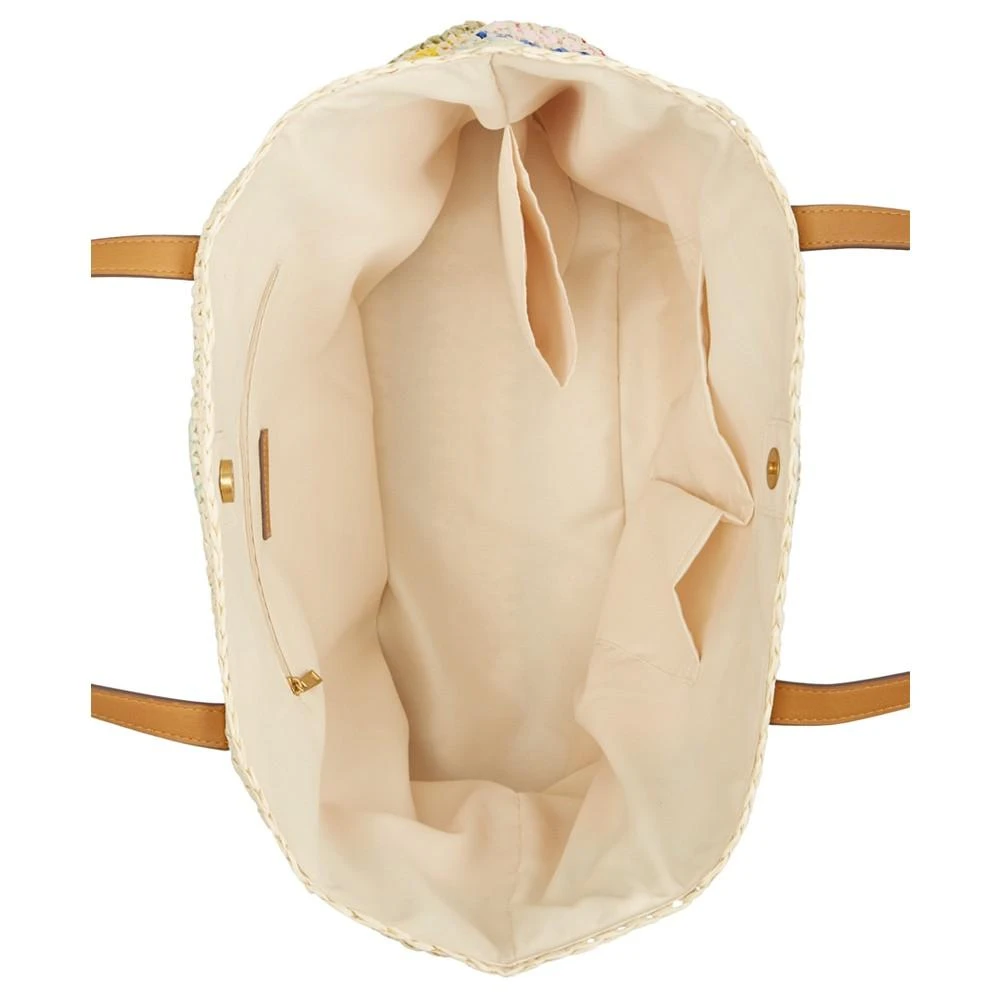 Style & Co Medium Classic Straw Tote, Created for Macy's 3