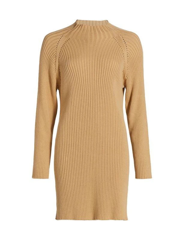 Anna Quan Sadie Rib-Knit Mini Dress 6