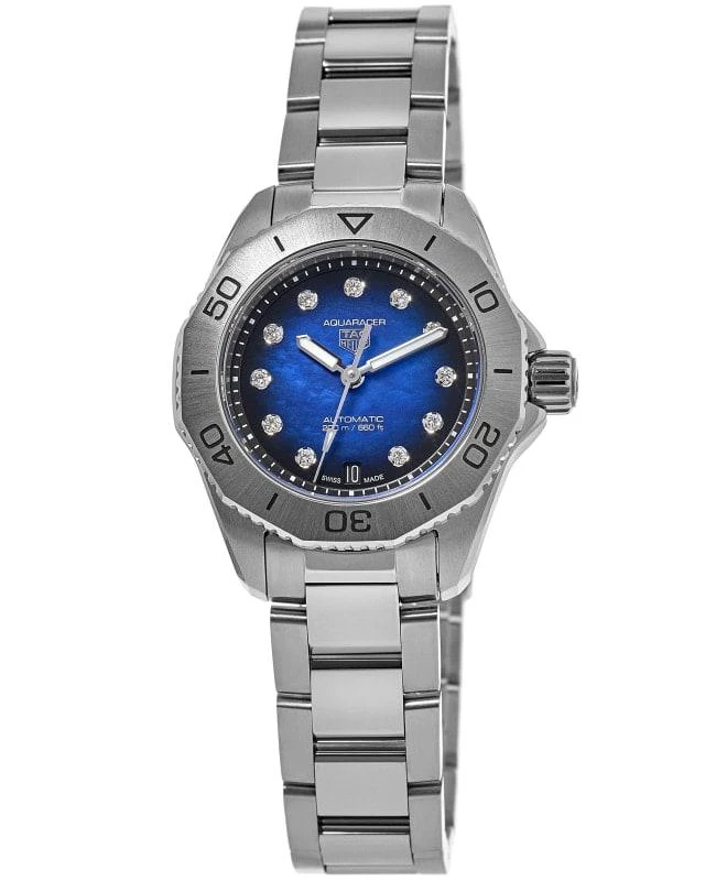 Tag Heuer Tag Heuer Aquaracer Professional 200 Date Automatic Blue Diamond Dial Steel Women's Watch WBP2411.BA0622 1