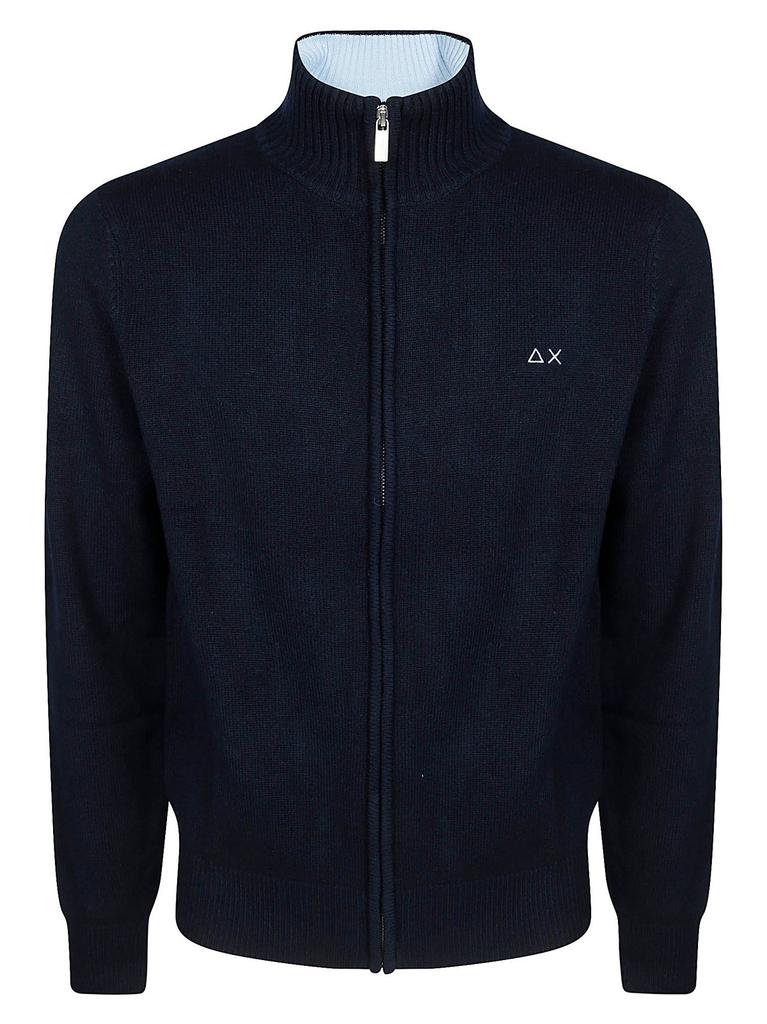SUN 68 Sun 68 High-Neck Zip-Up Cardigan