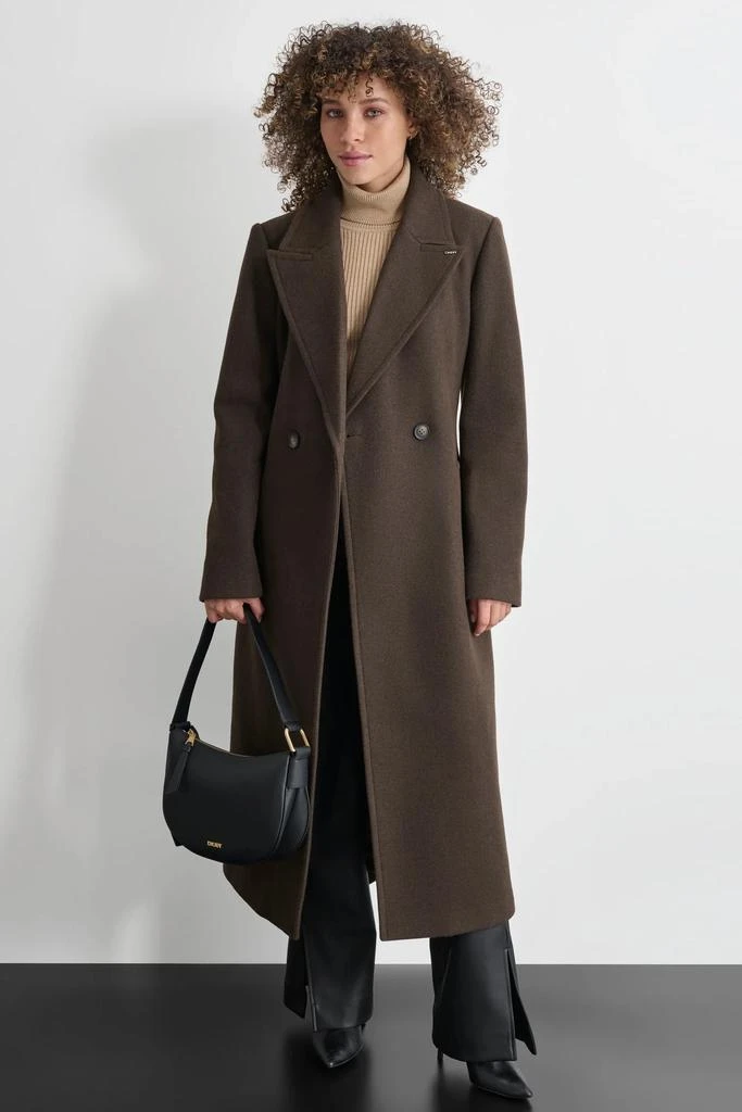 DKNY WOOL WRAP COAT 4