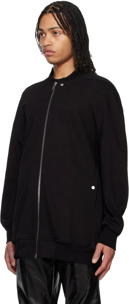 Rick Owens Black Hollywood Jumbo Flight Bomber Jacket 4