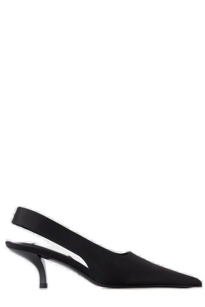 Totême Totême Classic Satin Slingbacks 1